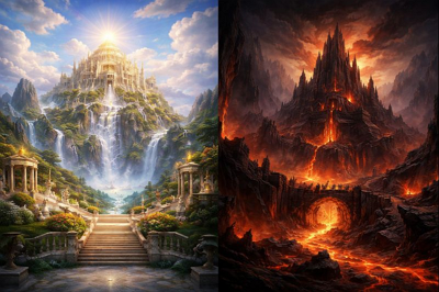 Olympus / Underworld - Generated by AI